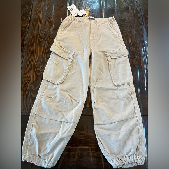 NWT- Zara pants - cargo style - Picture 1 of 3
